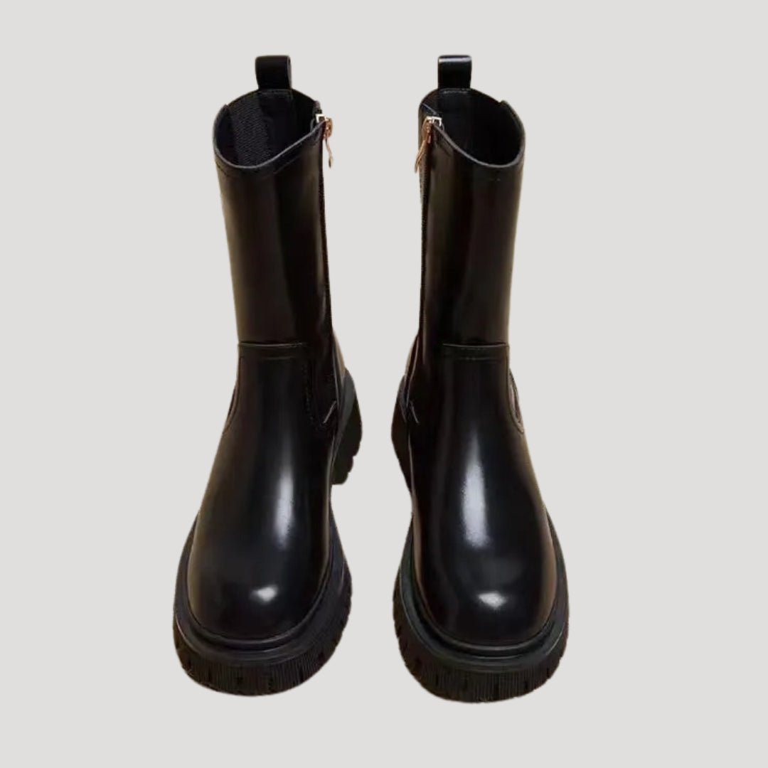 Alice  | Women’s Spring Chunky Mid-Calf Boots