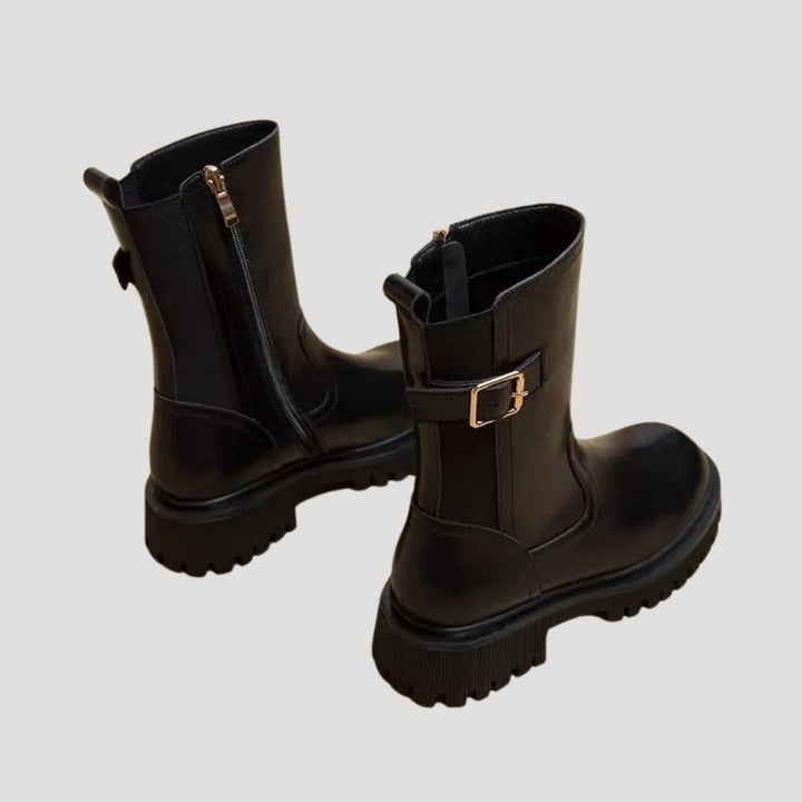 Alice  | Women’s Spring Chunky Mid-Calf Boots