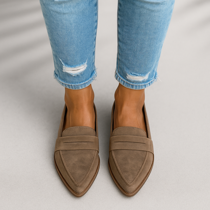 Emma | Women Sleek Comfortable Toe Loafers