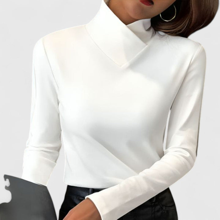 Neela | Elegant High-Neck Sweater
