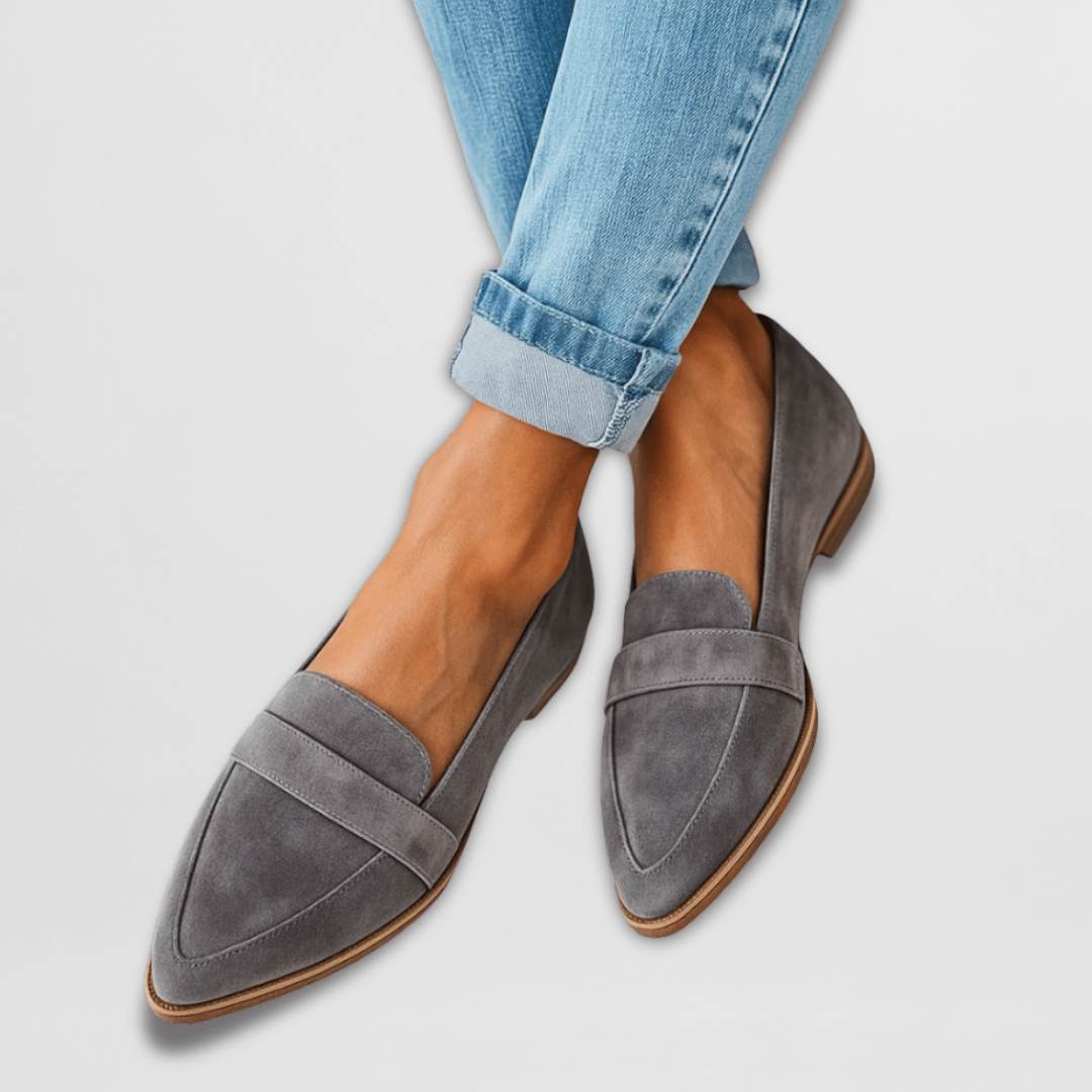 Helen | Soft Suede Loafers