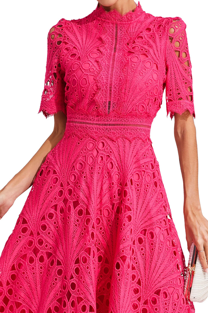 Willow | Women’s Chic Lace Midi Dress