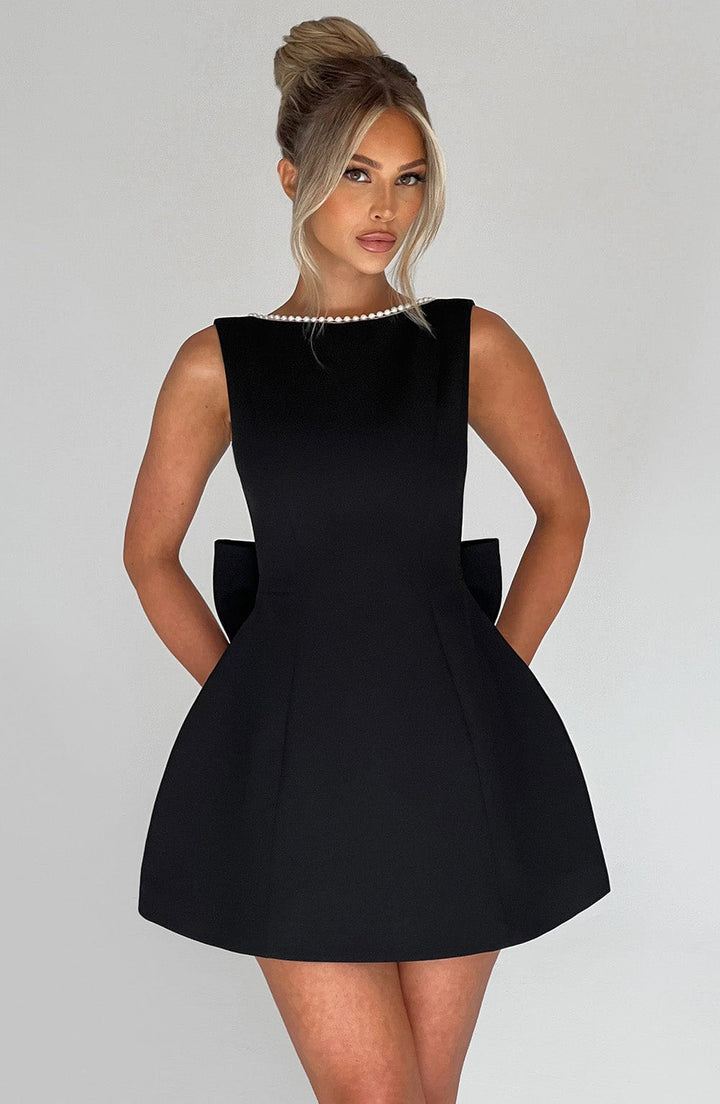 Adeline | Elegant Women’s 2026 Graduation Structured Mini Dress