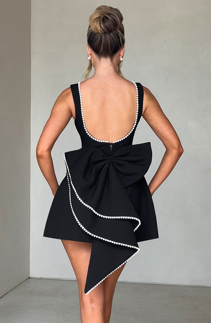 Adeline | Elegant Women’s 2026 Graduation Structured Mini Dress
