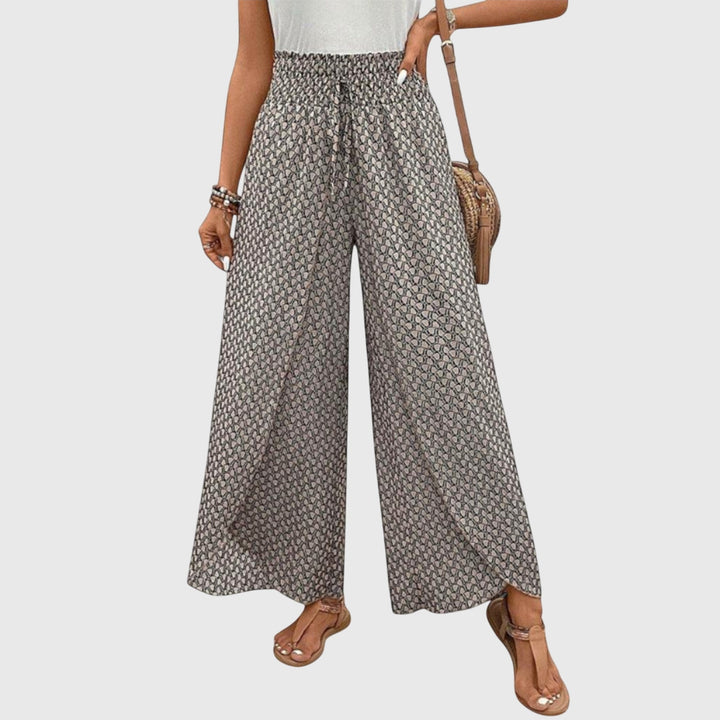Amelia | Women's Palazzo Pants High waist Wide cut