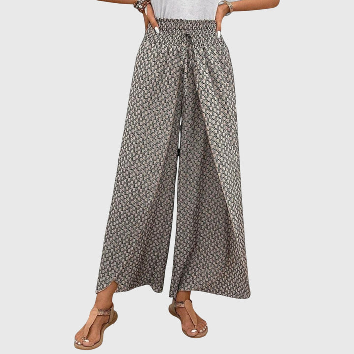 Amelia | Women's Palazzo Pants High waist Wide cut