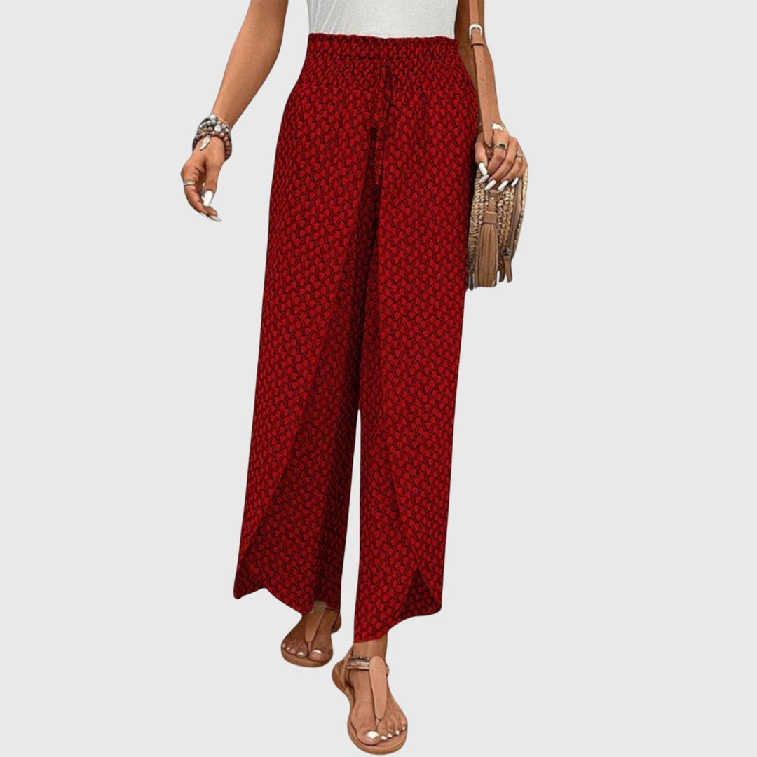 Amelia | Women's Palazzo Pants High waist Wide cut