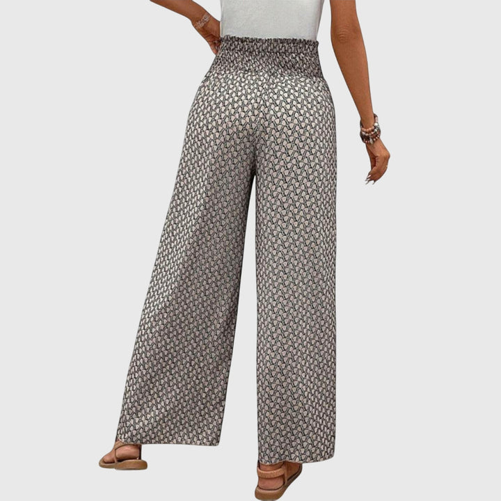 Amelia | Women's Palazzo Pants High waist Wide cut