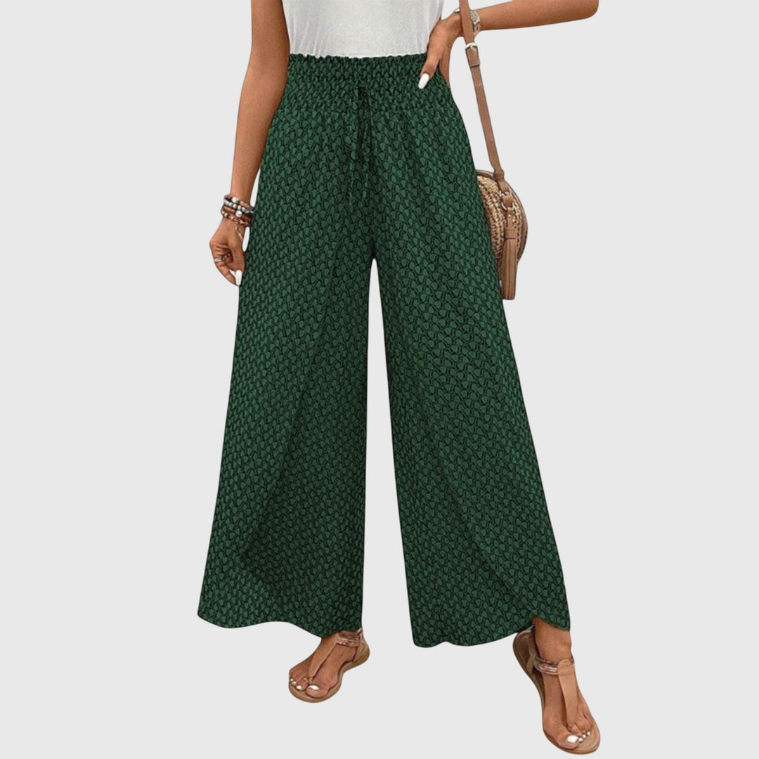 Amelia | Women's Palazzo Pants High waist Wide cut