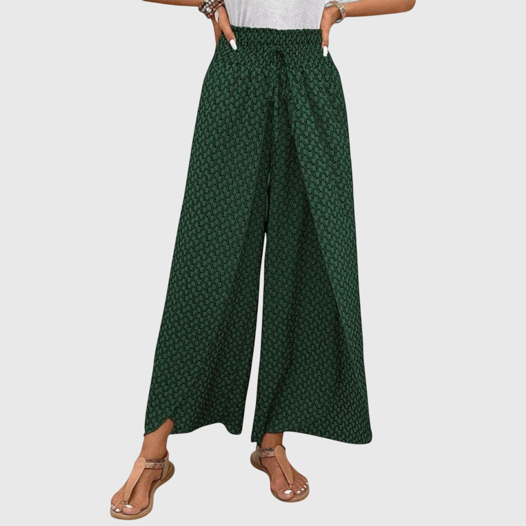 Amelia | Women's Palazzo Pants High waist Wide cut