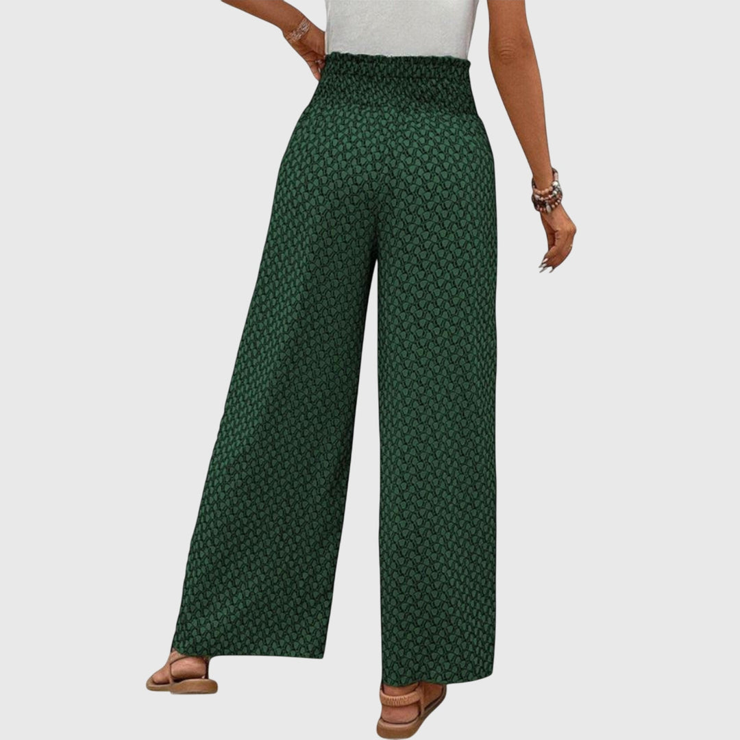 Amelia | Women's Palazzo Pants High waist Wide cut