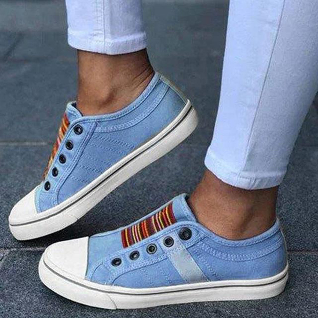 Zoe | Women’s Trendy Low-Top Stylish Sneakers