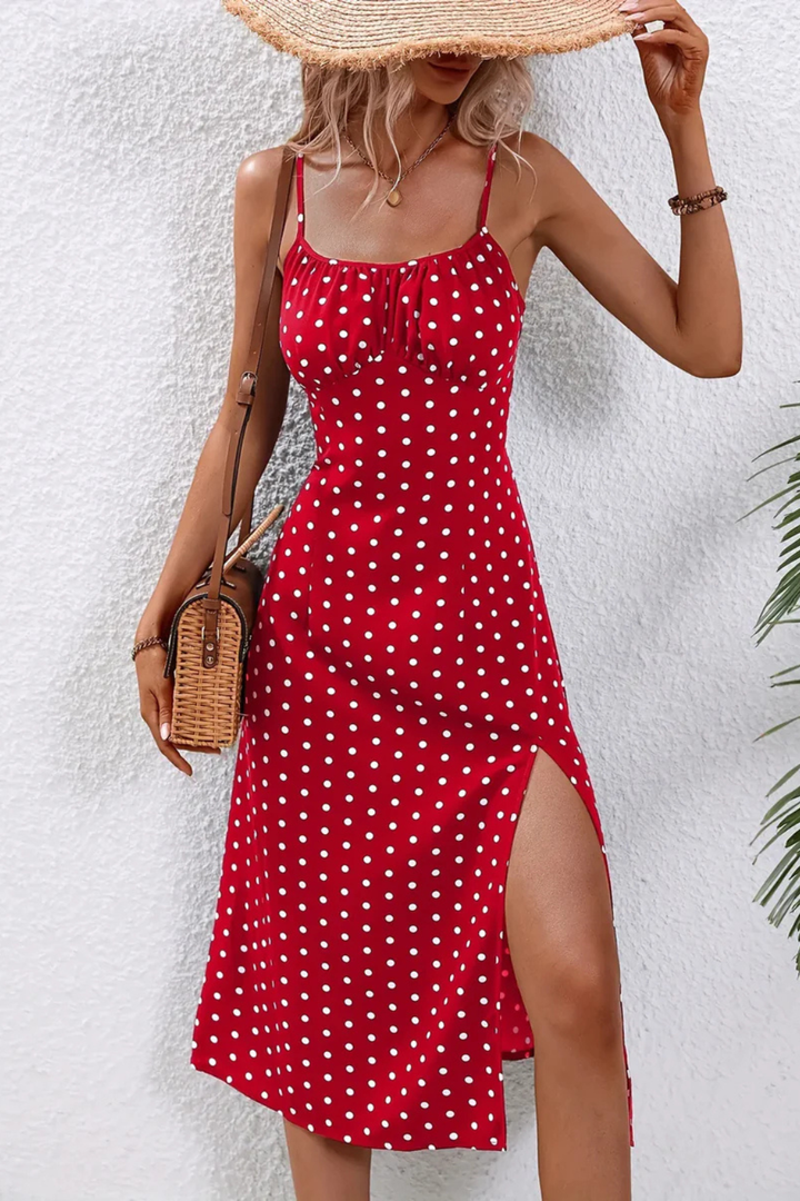Clara | Women's Floral Sleeveless Midi Sundress