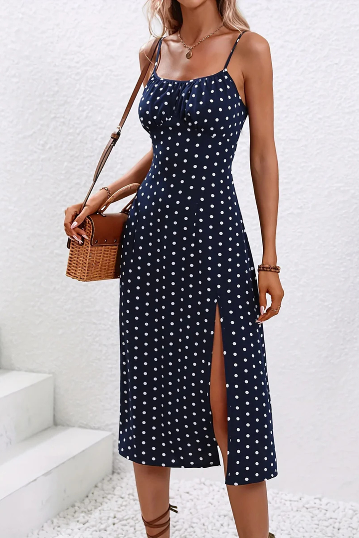 Clara | Women's Floral Sleeveless Midi Sundress