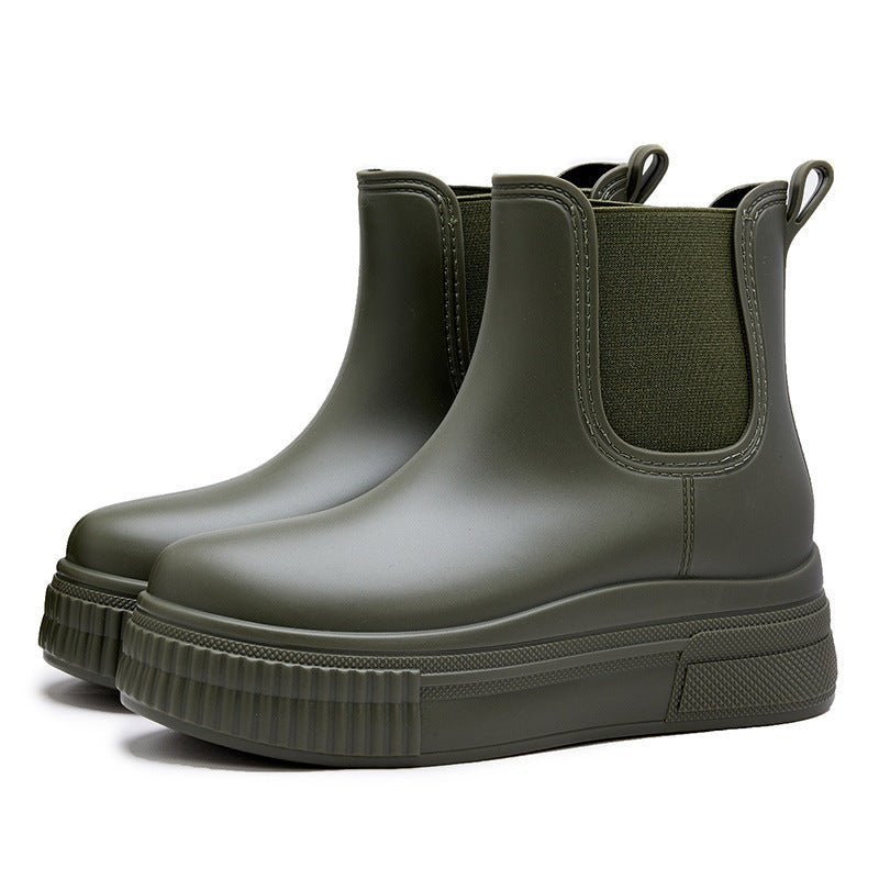 Clementine | Women's Platform Chelsea Boots Waterproof Slip On