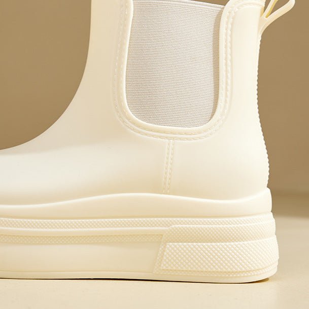Clementine | Women's Platform Chelsea Boots Waterproof Slip On