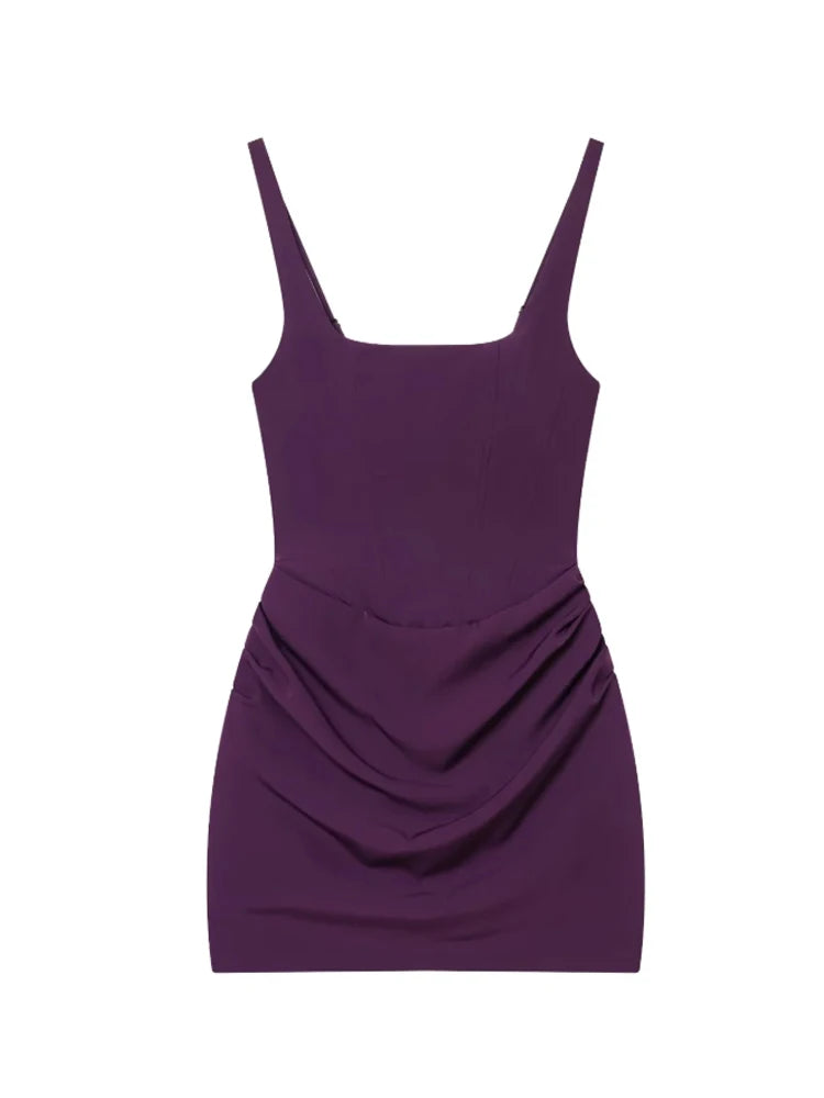 Elena | Women's Mini Cocktail Dress Corset Lace Up Ruched