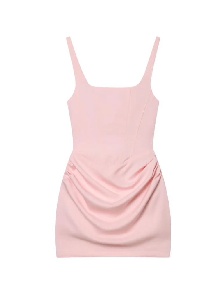 Elena | Women's Mini Cocktail Dress Corset Lace Up Ruched