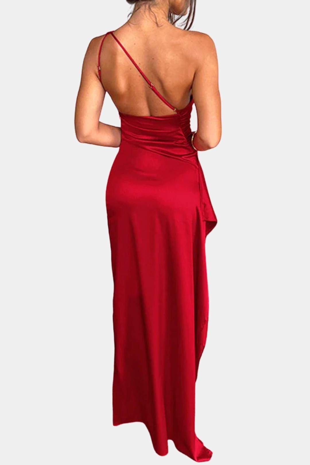 Elodie | Women's Cocktail Dress One-Shoulder Ruched