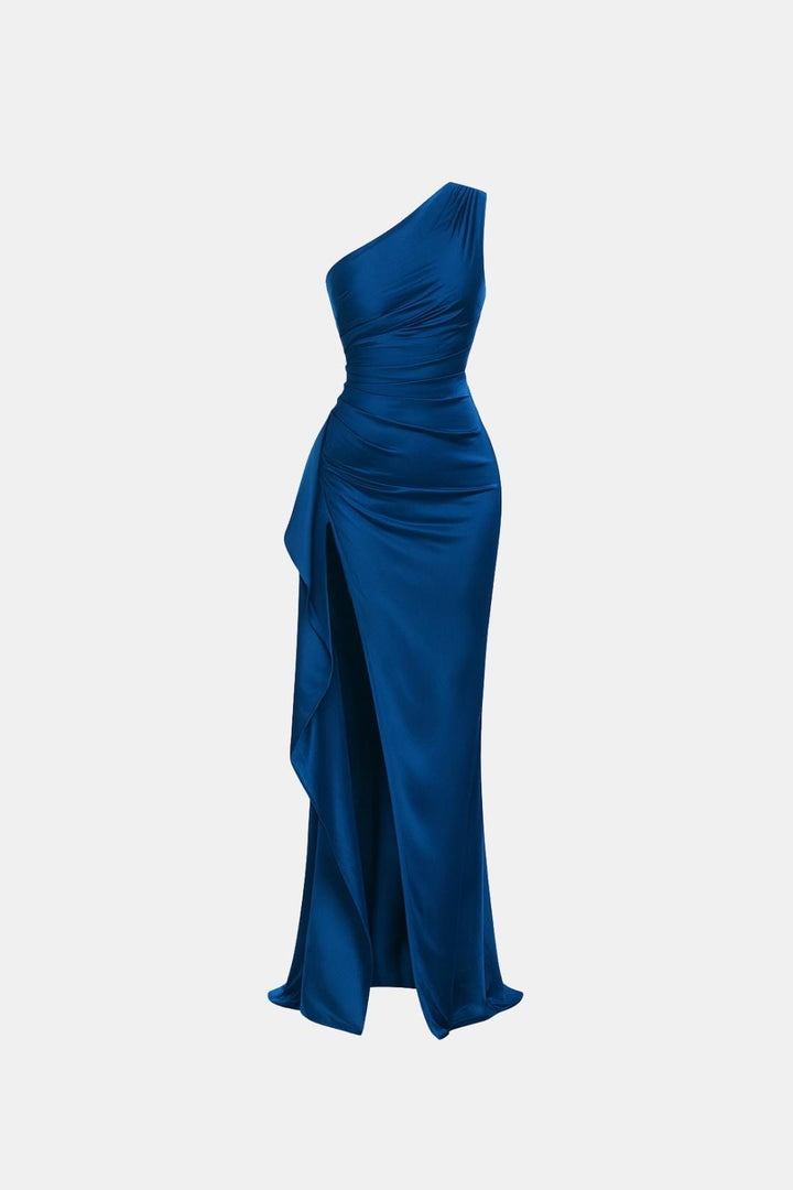 Elodie | Women's Cocktail Dress One-Shoulder Ruched
