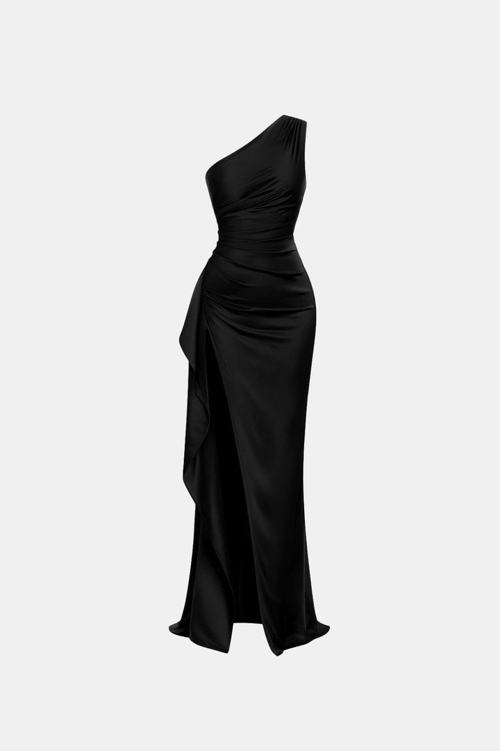 Elodie | Women's Cocktail Dress One-Shoulder Ruched