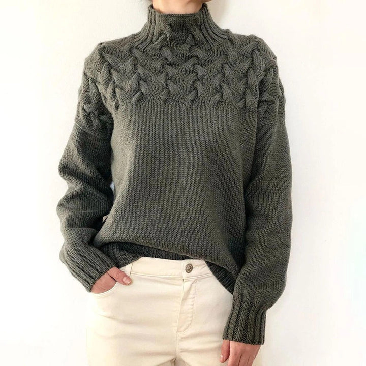 Athena | Textured Knit Sweater