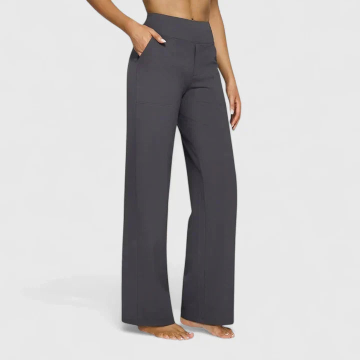 Hazel | Women's Breathable Wide Leg Lightweight Pants