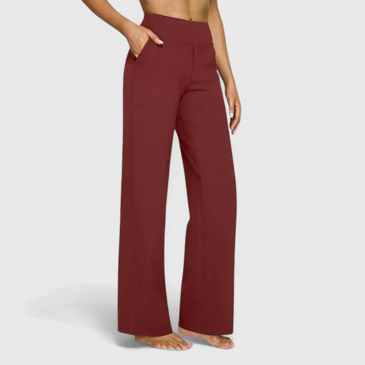 Hazel | Women's Breathable Wide Leg Lightweight Pants