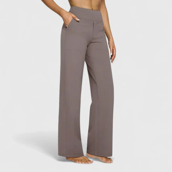 Hazel | Women's Breathable Wide Leg Lightweight Pants