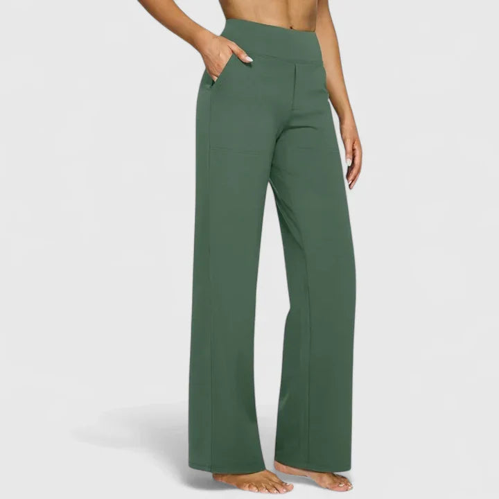 Hazel | Women's Breathable Wide Leg Lightweight Pants