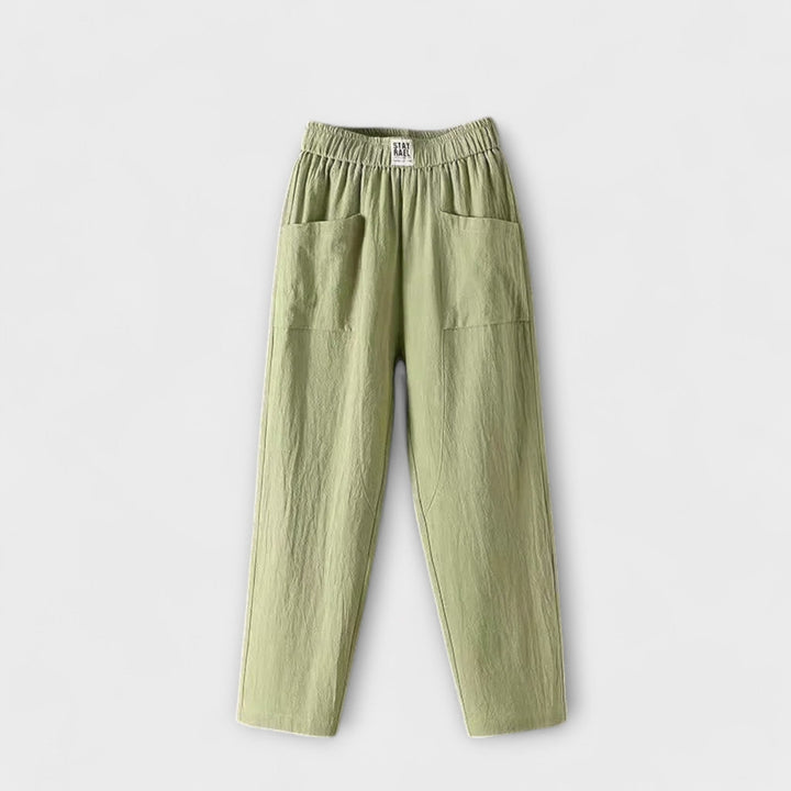 Iris | Women's Summer Pants Elastic Waistband
