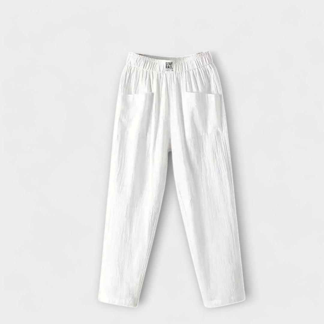 Iris | Women's Summer Pants Elastic Waistband