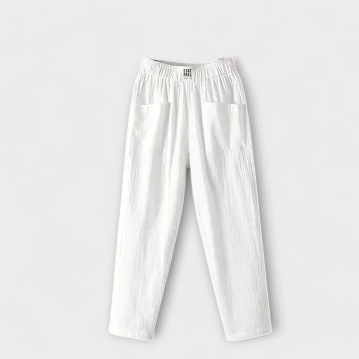 Iris | Women's Summer Pants Elastic Waistband