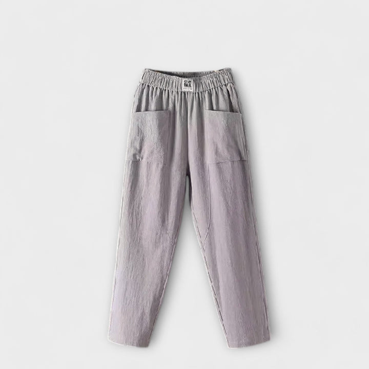 Iris | Women's Summer Pants Elastic Waistband