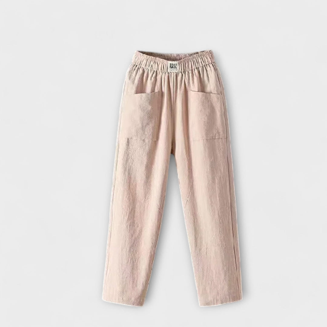 Iris | Women's Summer Pants Elastic Waistband