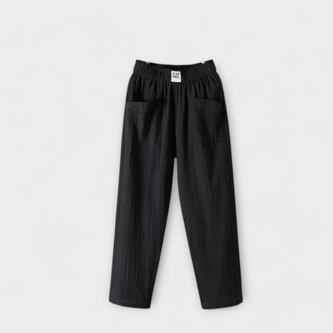 Iris | Women's Summer Pants Elastic Waistband