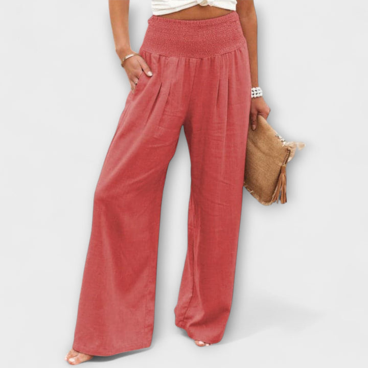 Isla | Relaxed Women's High Waist Summer Pants
