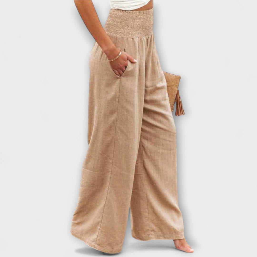Isla | Relaxed Women's High Waist Summer Pants