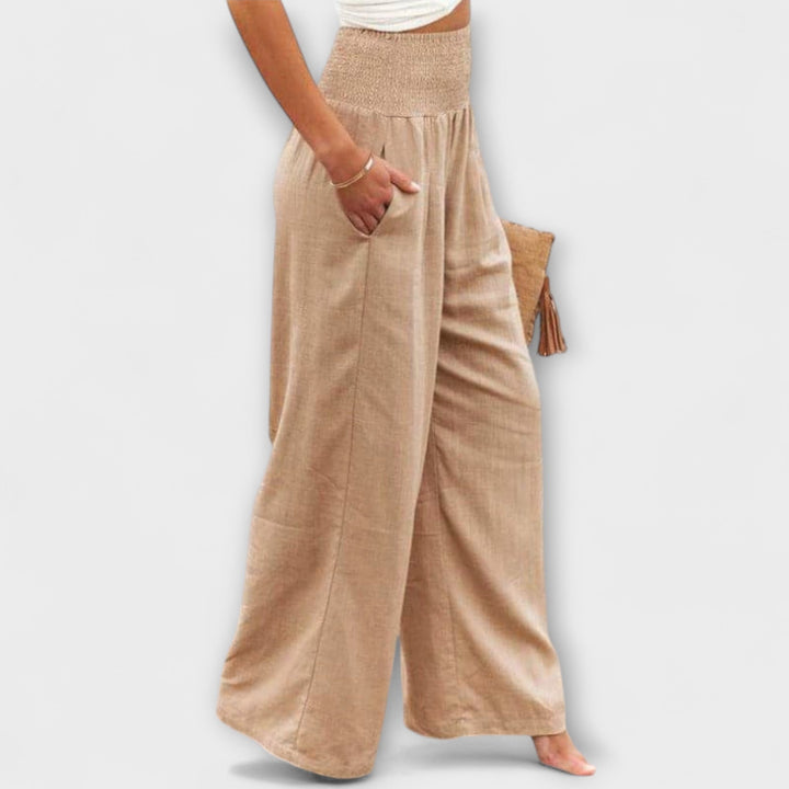 Isla | Relaxed Women's High Waist Summer Pants