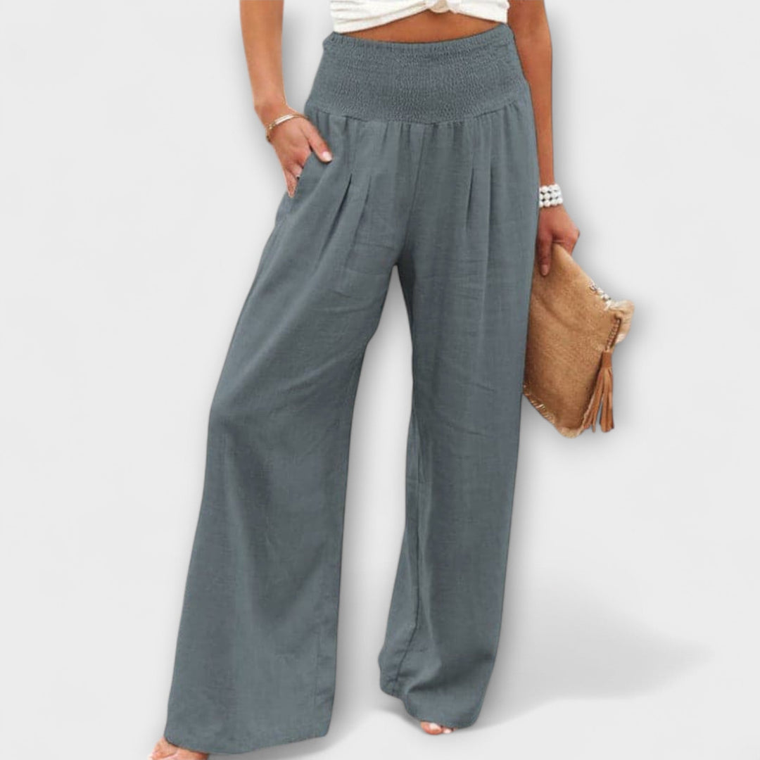 Isla | Relaxed Women's High Waist Summer Pants