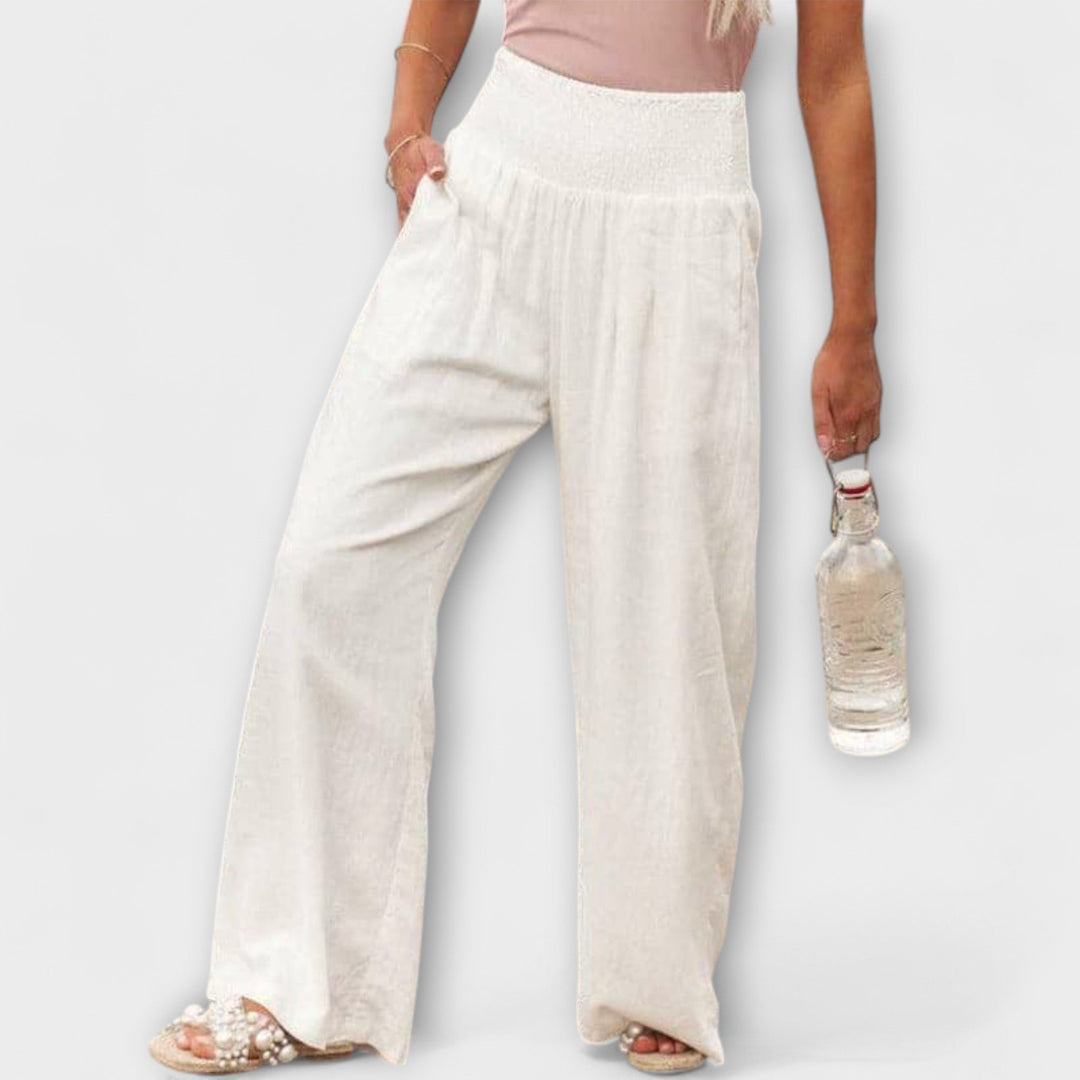 Isla | Relaxed Women's High Waist Summer Pants