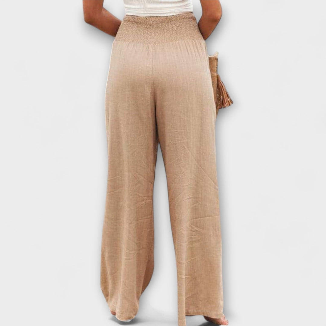 Isla | Relaxed Women's High Waist Summer Pants