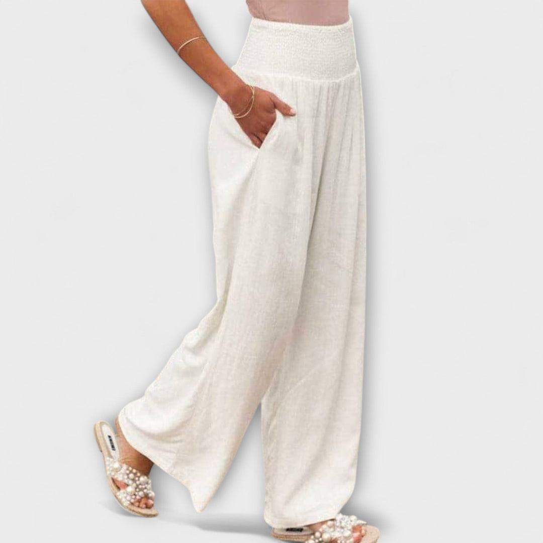Isla | Relaxed Women's High Waist Summer Pants