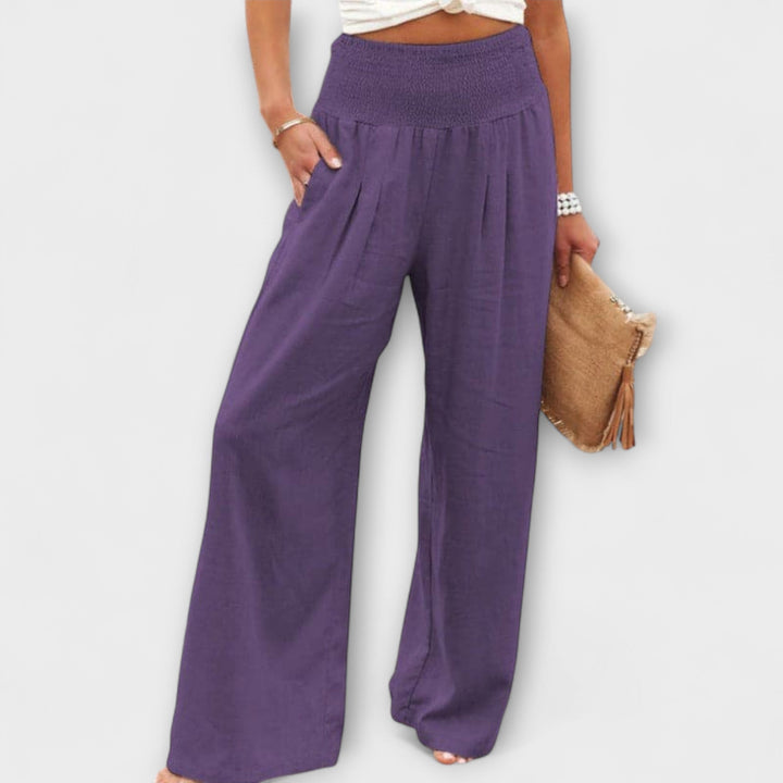 Isla | Relaxed Women's High Waist Summer Pants