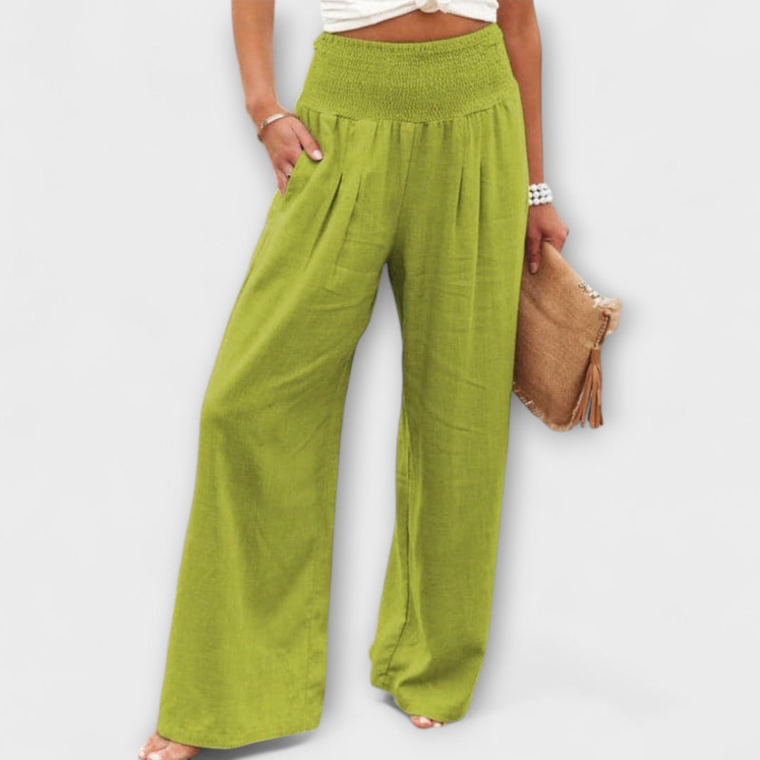 Isla | Relaxed Women's High Waist Summer Pants