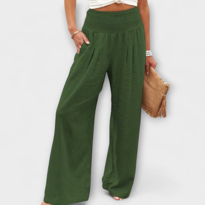Isla | Relaxed Women's High Waist Summer Pants