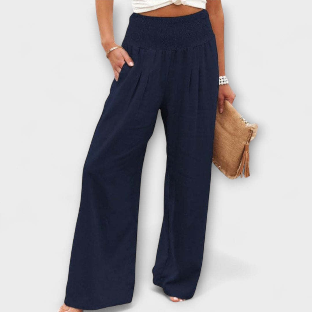 Isla | Relaxed Women's High Waist Summer Pants