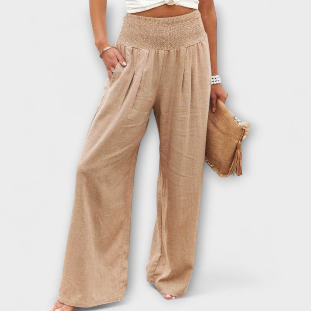 Isla | Relaxed Women's High Waist Summer Pants