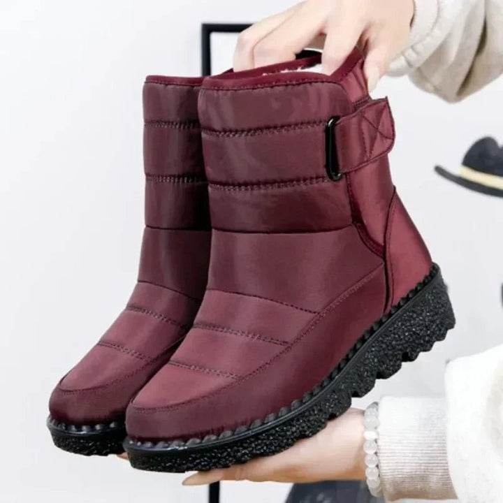 Isolde | Women's Waterproof Quilted Boots Fleece Lined