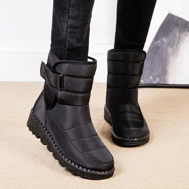 Isolde | Women's Waterproof Quilted Boots Fleece Lined